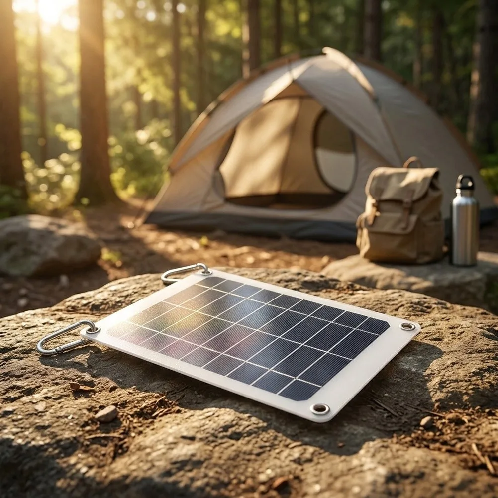 Efficient for Solar Technology 10W Solar Panel 22 Energy Conversion Efficiency 31*18cm Camping Hiking For Power Banks