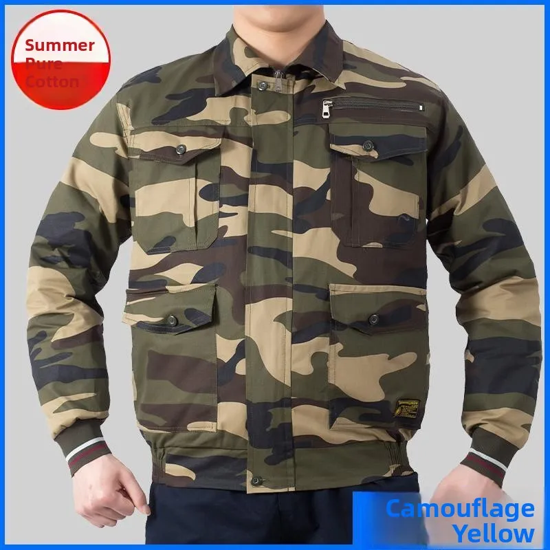 

Fan Assisted Cooling Workwear Suit for Men And Women Outdoor Construction Site Heat Relief Air Conditioning Clothing