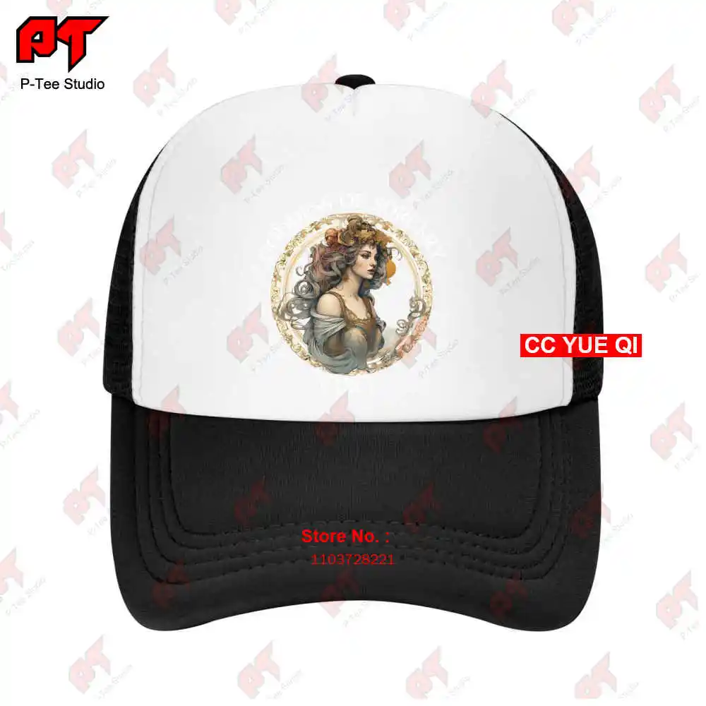 Circe Greek Mythology Goddess Of Sorcery Dark Witch Bibliophile Baseball Caps Truck Cap NFF8