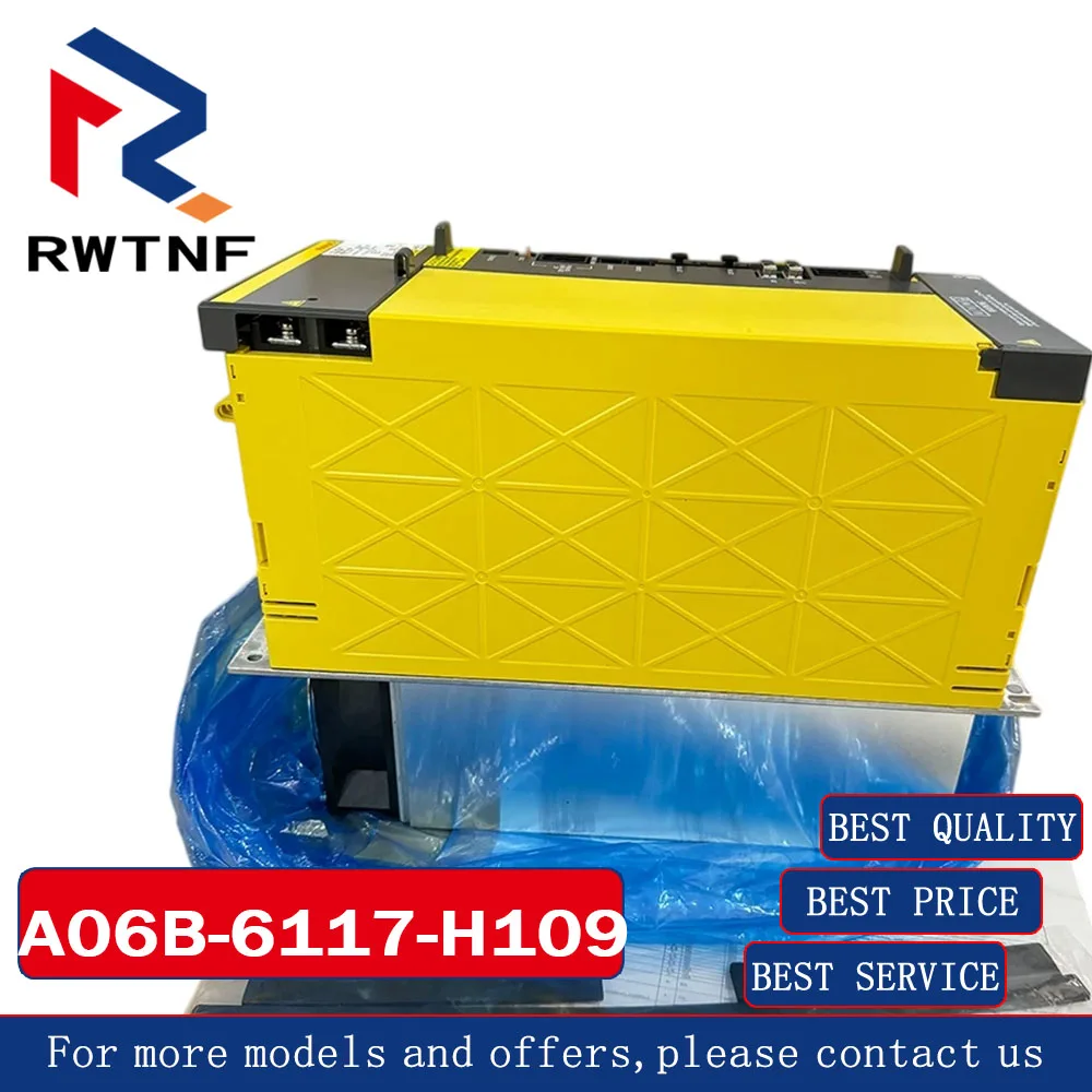 Brand New Genuine A06B-6117-H109 FANUC servo drive,100% original warehouse stock