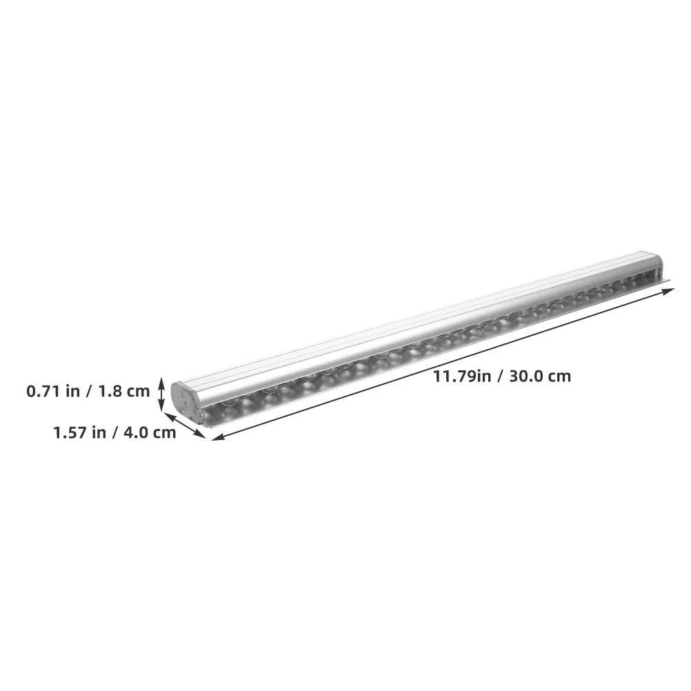 Aluminum Alloy Kitchen Order Holder 2 Piece Wall Mounted No Drill Ticket Rail Receipt Organizer Restaurant