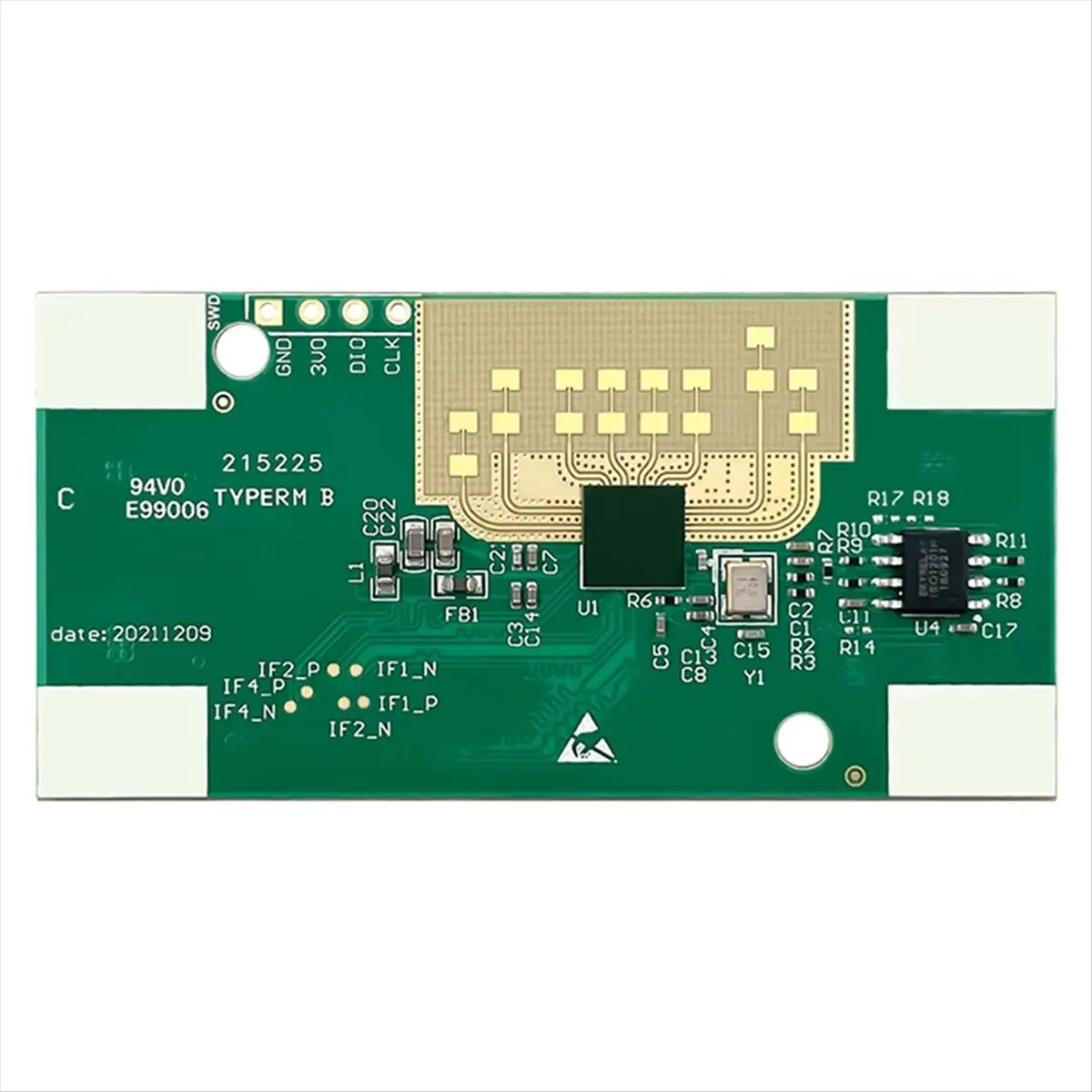 618 Mega Sale-4T3R 8m 60GHz HLK-LD6001 Human Movement Trajectory Tracking Radar Sensor Detection Module