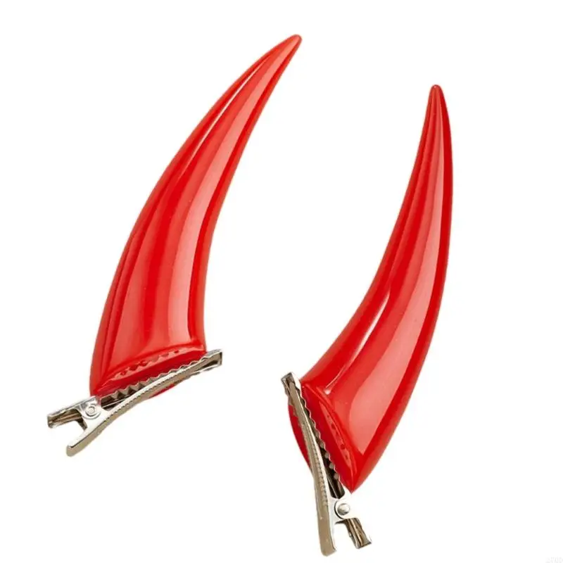 270D 2pcs Multifunctional Halloween Hair Pin Make up Hairpin Youth Adults Barrettes