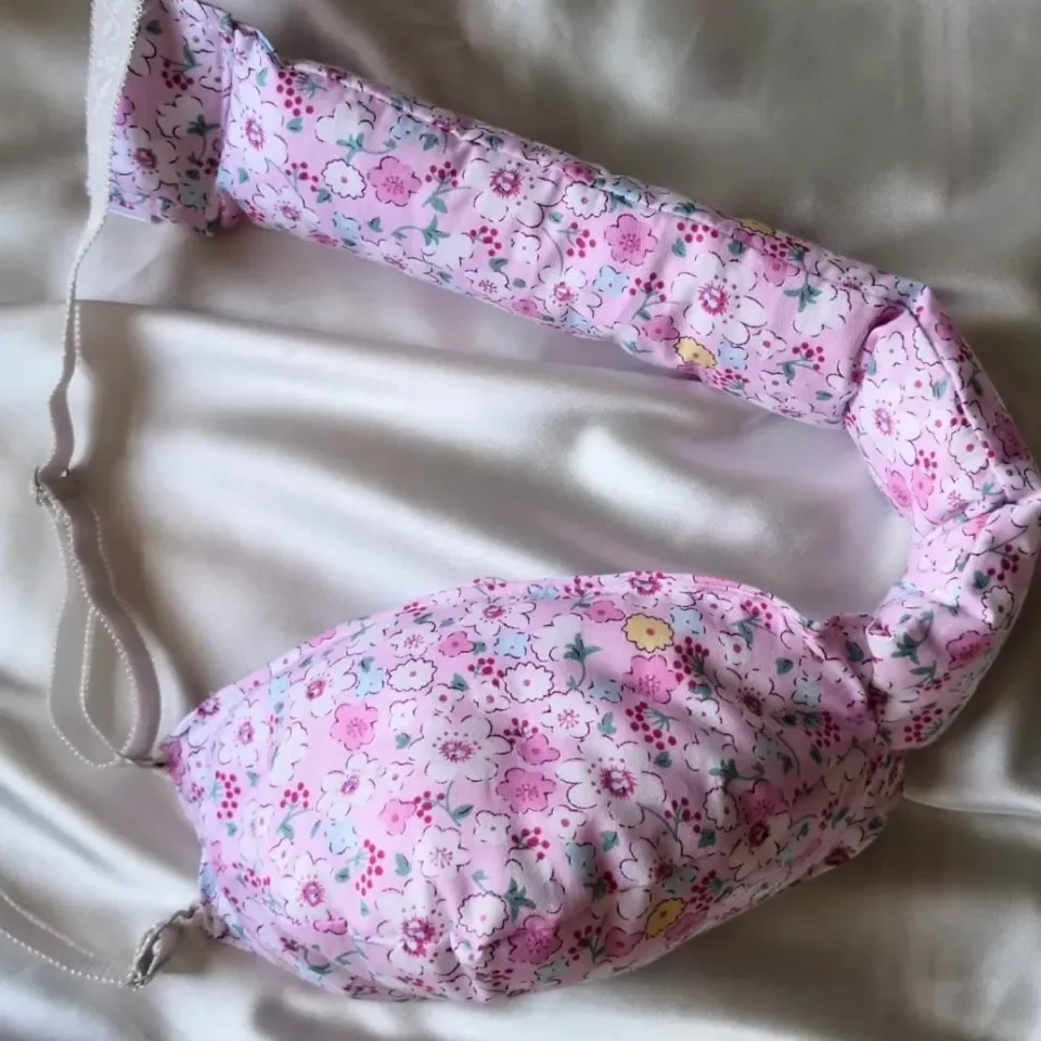 

Мужские трусы-стринги ручной работы из хлопчатобумажной ткани, элегантные впитывающие трусы-стринги с цветочным дизайном, брюки из смешанной хлопка с подкладкой