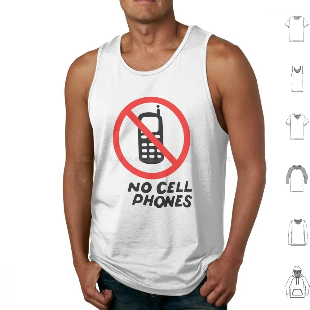 No Cell Phones Tank Tops Print Cotton Lukes Diner Luke Danes Patterson Stars Hollow Coffee Coffee Shop Coffee Cup