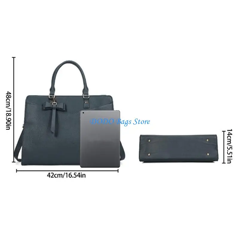 Borsa per laptop per donne per le spalle PU BUSINESS OFFICIO BASSO LAVANO COMPUTER CANDA