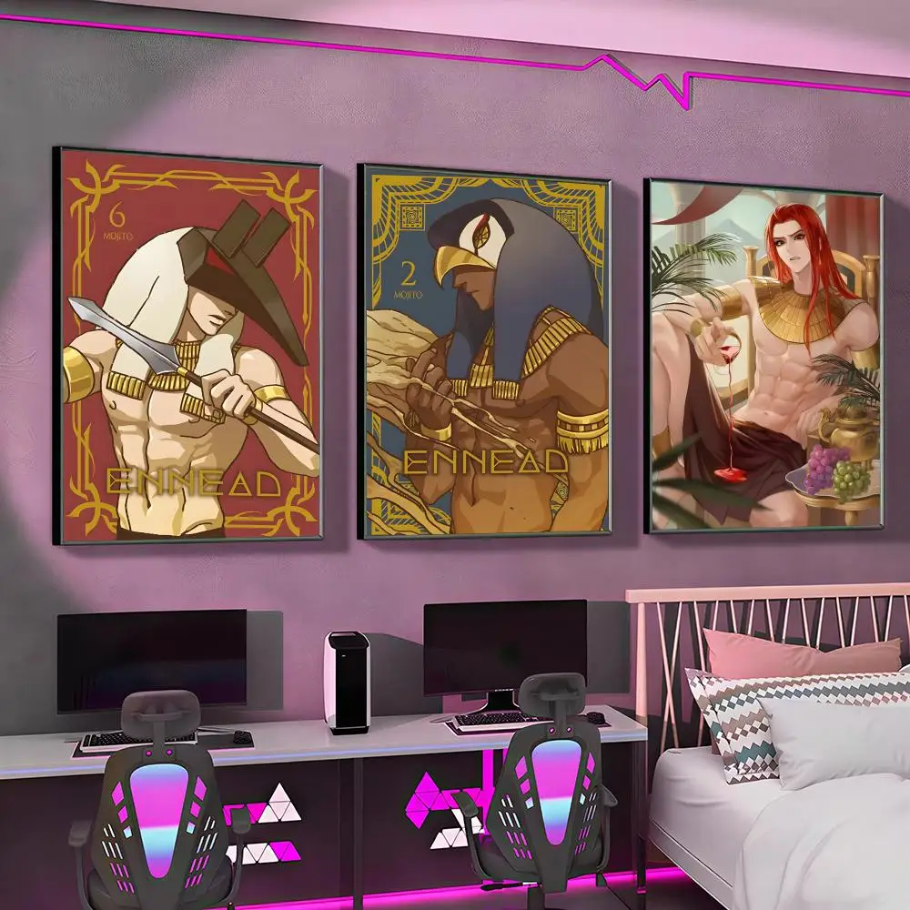 e-ENNEAD bl comics hot Poster Versatile HD Waterproof Wall Art Self-Adhesive Decor for Any Space Ideal Gift
