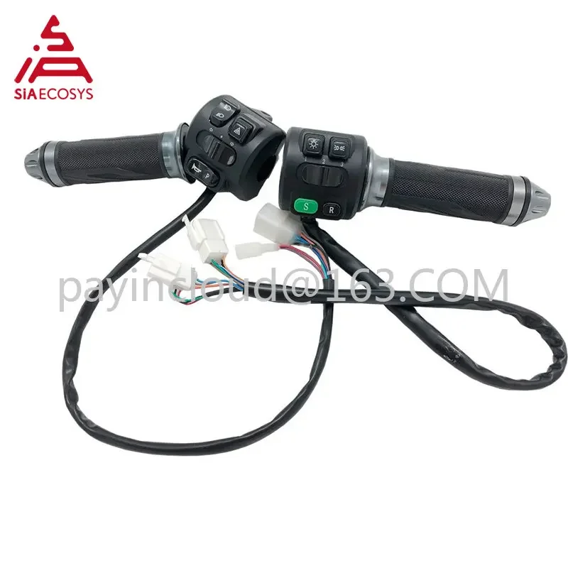 

Electric Motorcycle Z6 Throttle with Combination Switch