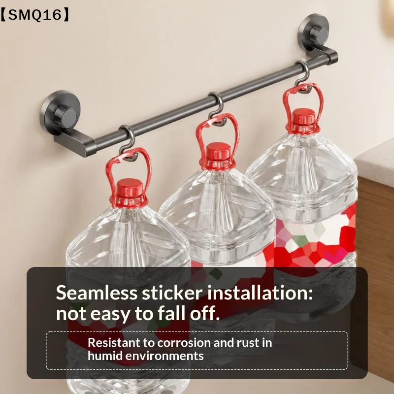 Wall Mounted Slipper Storage Rack With No Drill Installation And Strong Suction Perfect  Bathroom Entryway Organization【SMQ】