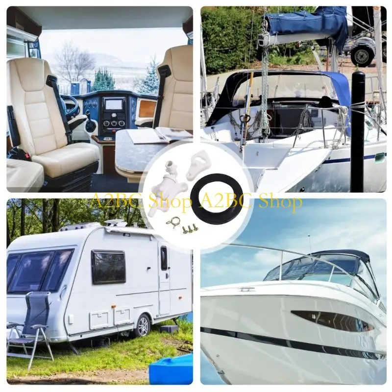 

A2BC 34100 RVs Campers Комплект клапанов для туалетной воды с винтами для Thetford Lite Сменные аксессуары