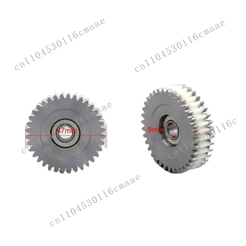 1 piece 500W 750W steel nylon part 36 teeth 47.5 * 13 * 8mm suitable for in-wheel motor replacement gear