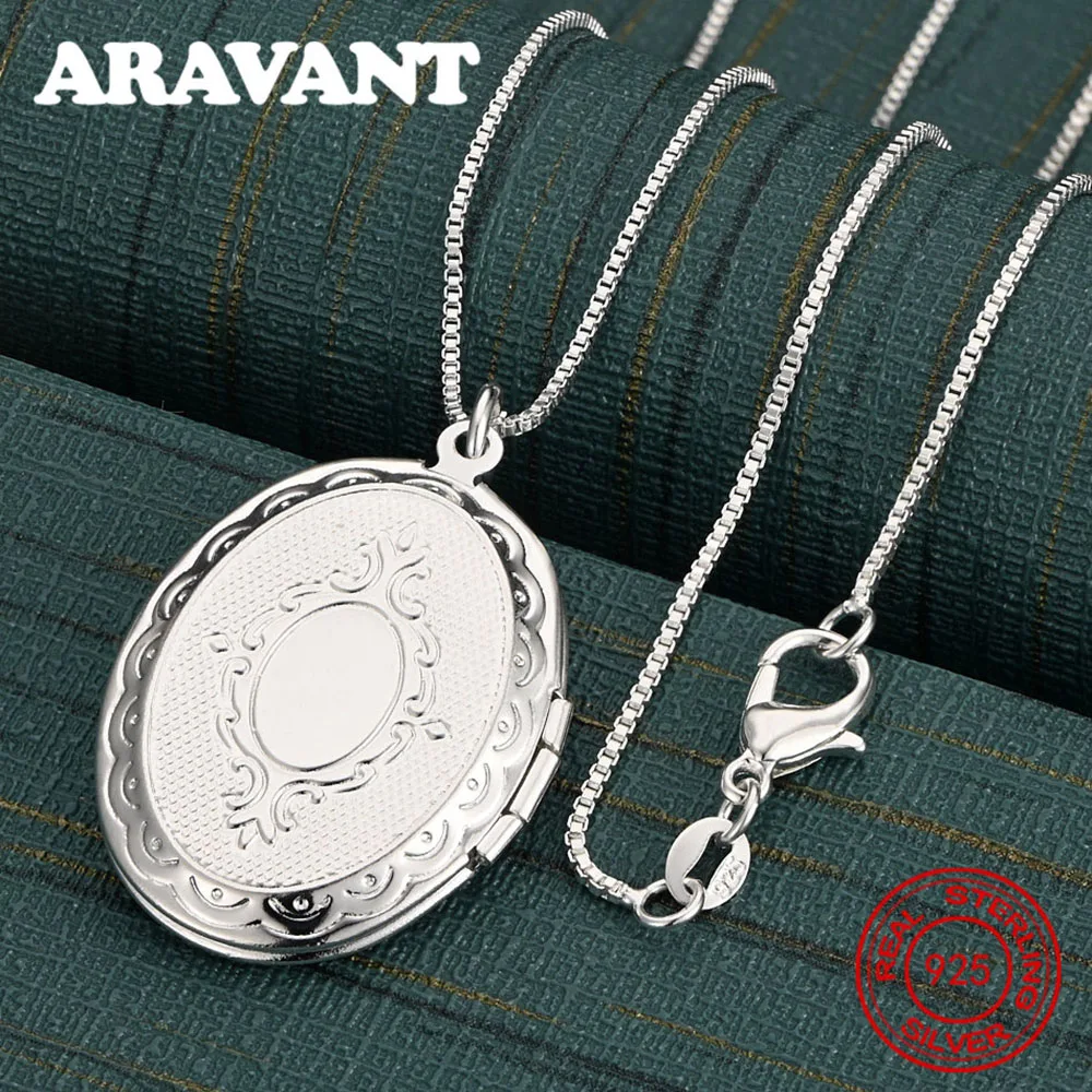 925 فضة صندوق مجوهرات قلادة قلادة المرأة رائعة لطيف مجوهرات حفلات الزفاف #1