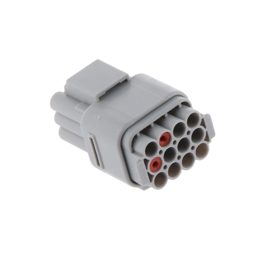 Car 12 Pin Plug Waterproof Plastic Electrical Connector Kit for Car Modifying and Tight Wiring Projects