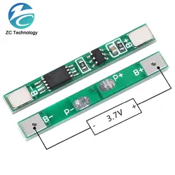 1S 3.7V 3A Li-Ion BMS PCM scheda di protezione della batteria Pcm per batteria agli ioni di litio 18650 Li