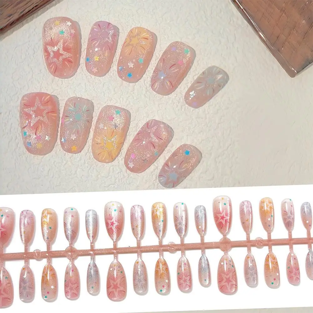 Faux ongles de manucure à la mode, armure faite à la main et pointes détachables, outil d'art de décoration