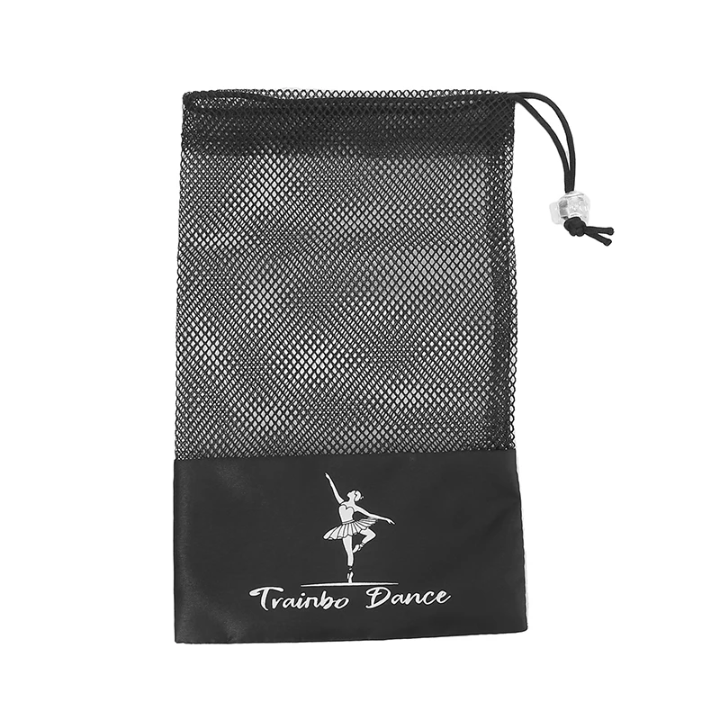 Pink Black Dance Bag Shoes Storage Pouch Ballet Organizer Handbag Bags Pouches Satin Ballet Shoe Bag Dance Shoes Pouch