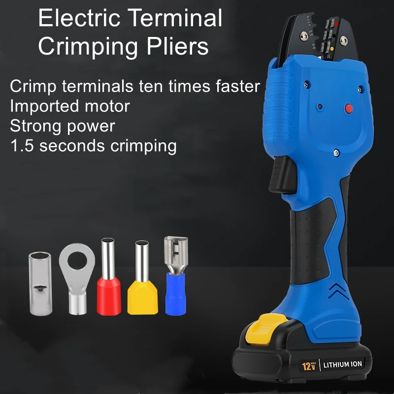 

Electric crimping pliers terminal crimping pliers electric hydraulic pliers tube type terminal cable crimping pliers