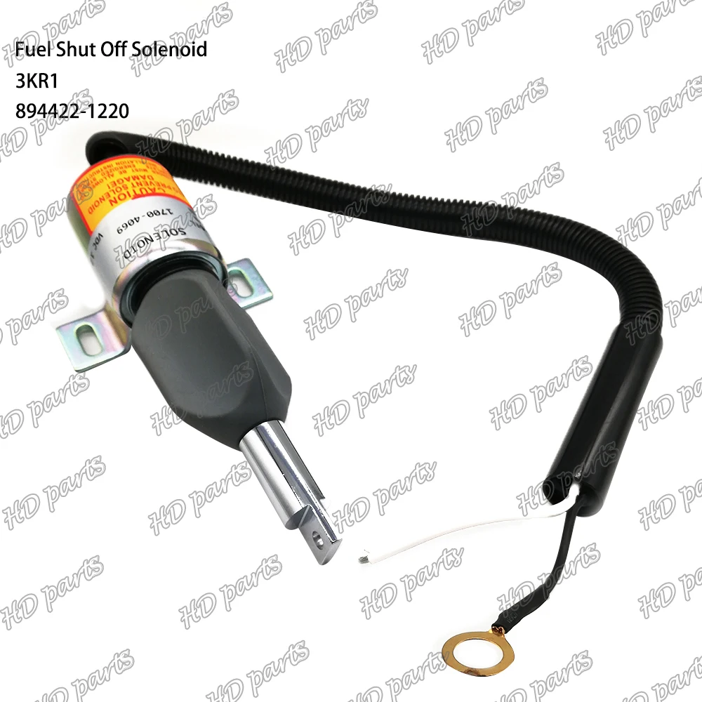 

3KR1 Fuel Shut Off Solenoid 894422-1220 Suitable For Isuzu Engine Parts