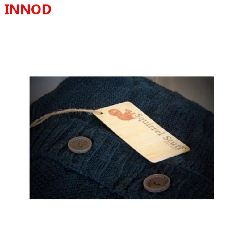 iso18000-6c uhf gen2 rfid clothing hang tag long range passive garment uhf tag clothes with hole