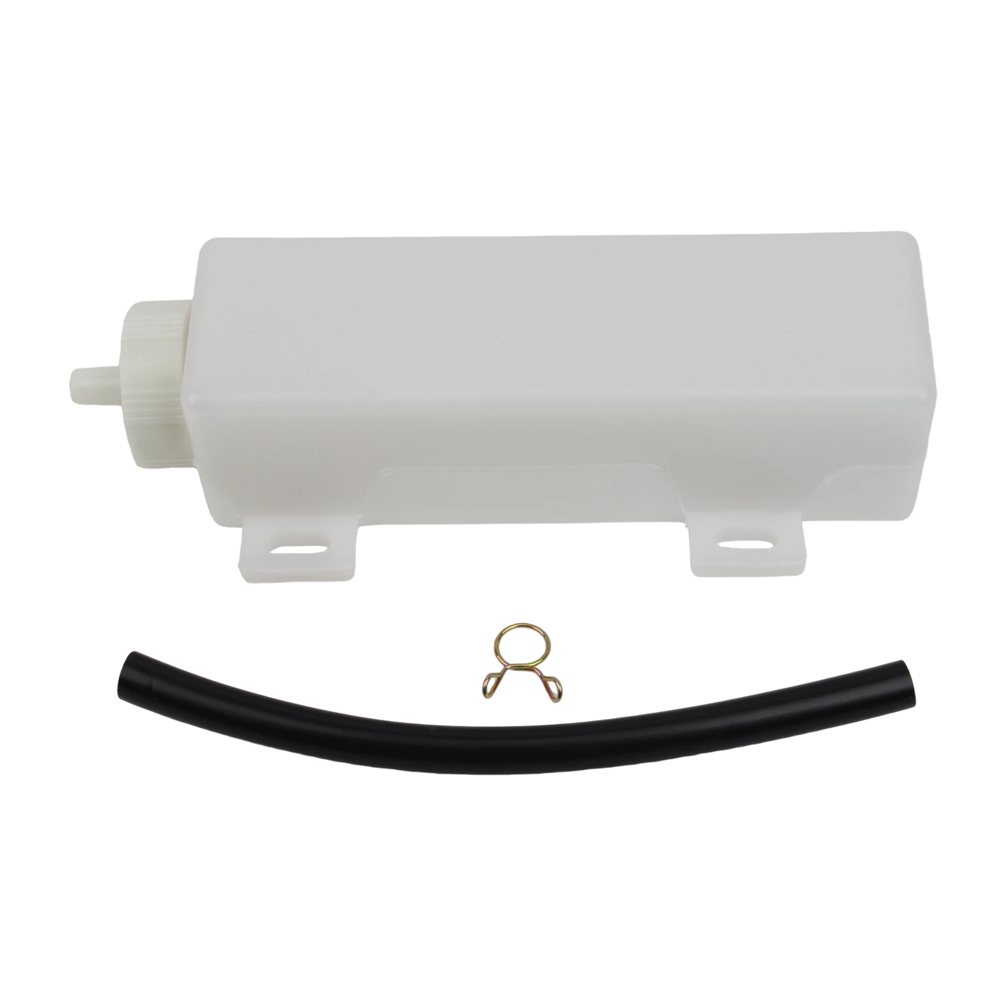 Motorcycle Accessories Coolant Overflow Tank Engine Water 15.3x5x5cm For Zongshen Loncin Lifan 150cc 200cc 250cc Replacement
