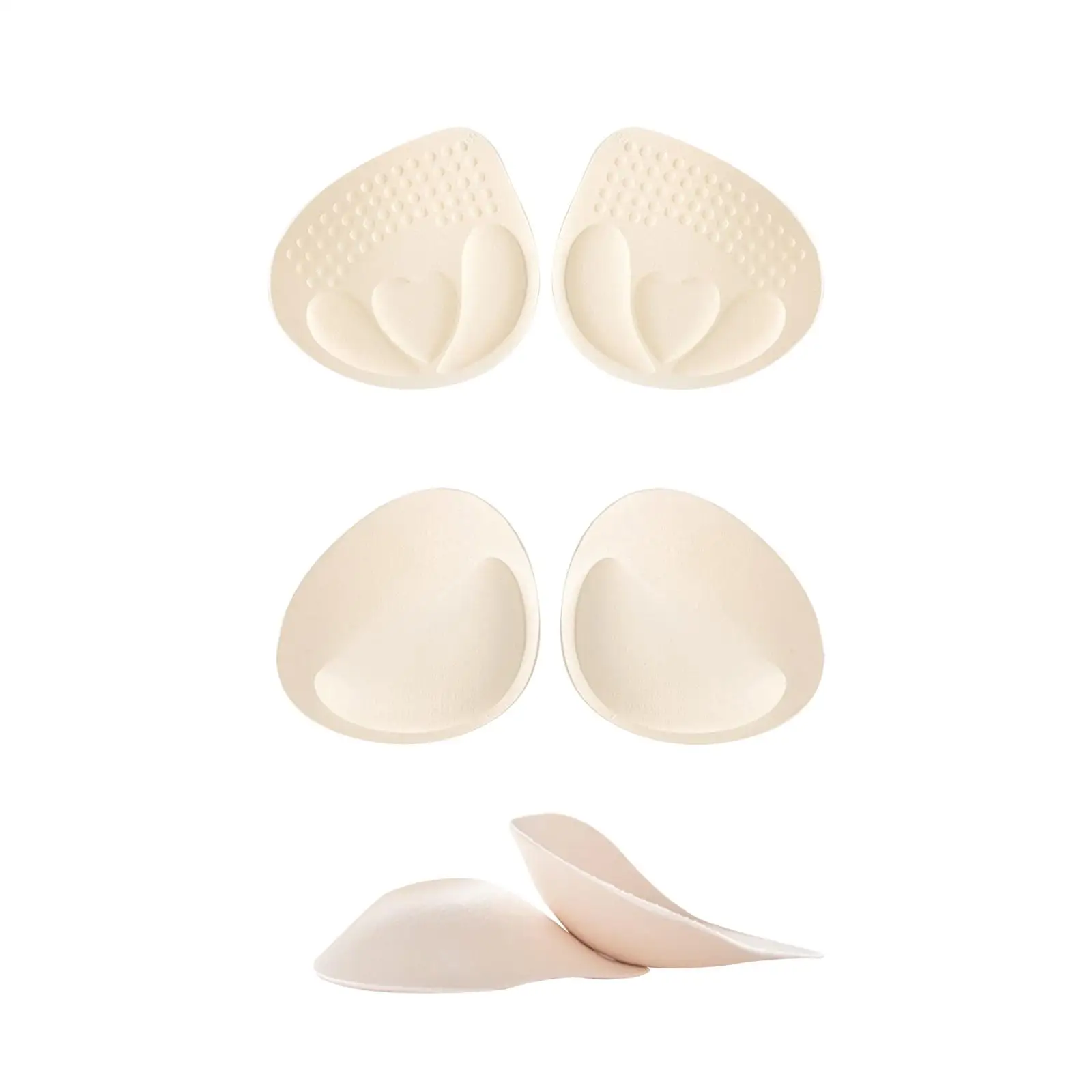 Cotton Chest Insert Pads for Women - Replacement Inserts for Sports And Swimwear