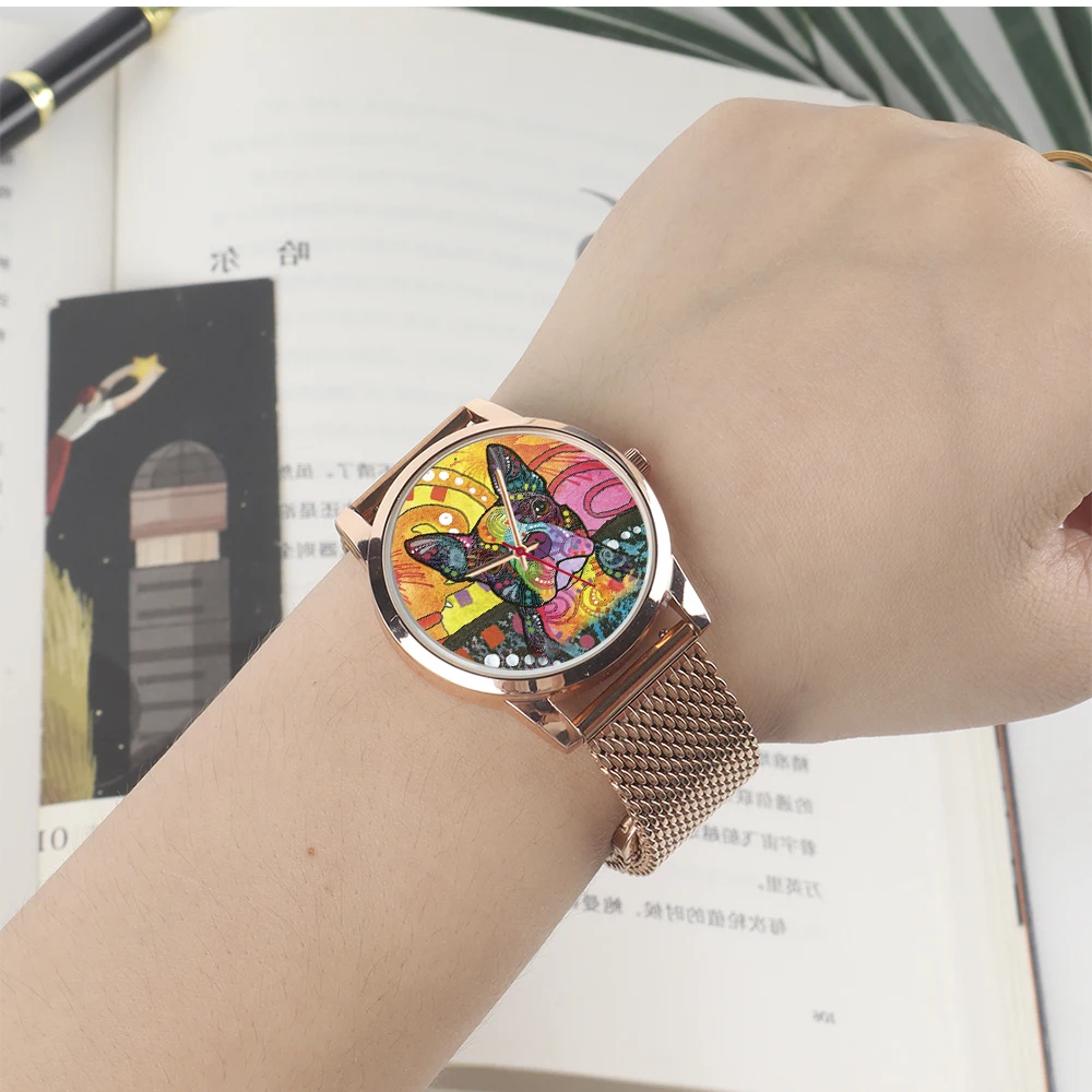 Rose Gold Universal for Men and Women Quartz Watches Male Black Alloy Dial Gift Man Bracelets Silver Belt Souvenir 45/38 mm