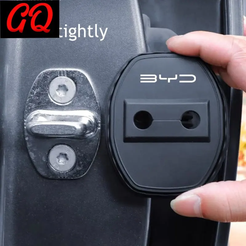 ل BYD سونغ برو سيليون 5 DMi 2025 2024 قفل باب السيارة واقية غطاء سيليكون الملحقات