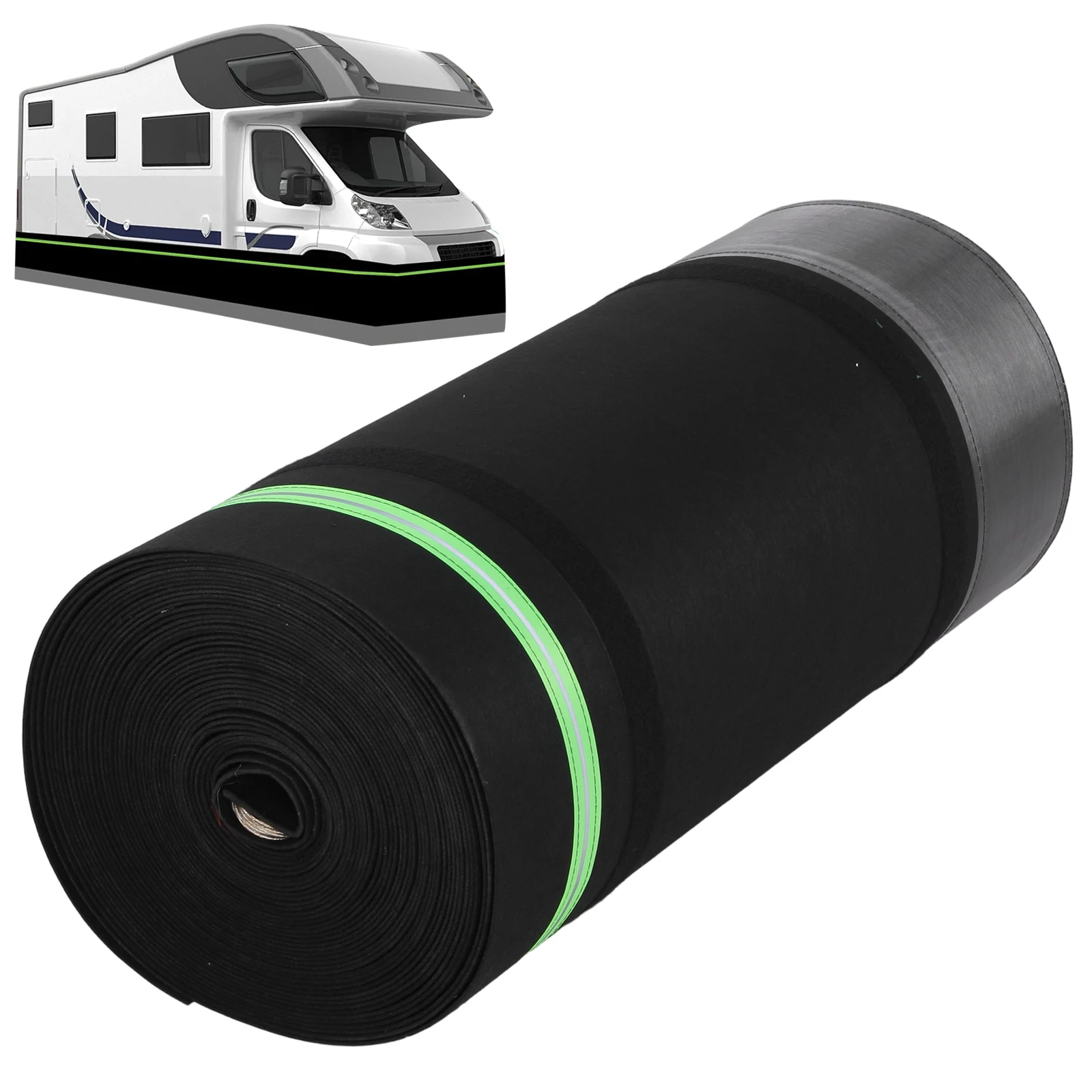 

Travel Trailer Skirt Panel Easy Installation Thick Mobile House Skirting Waterproof 39.37ft Heightx85.3ft Length for Winter