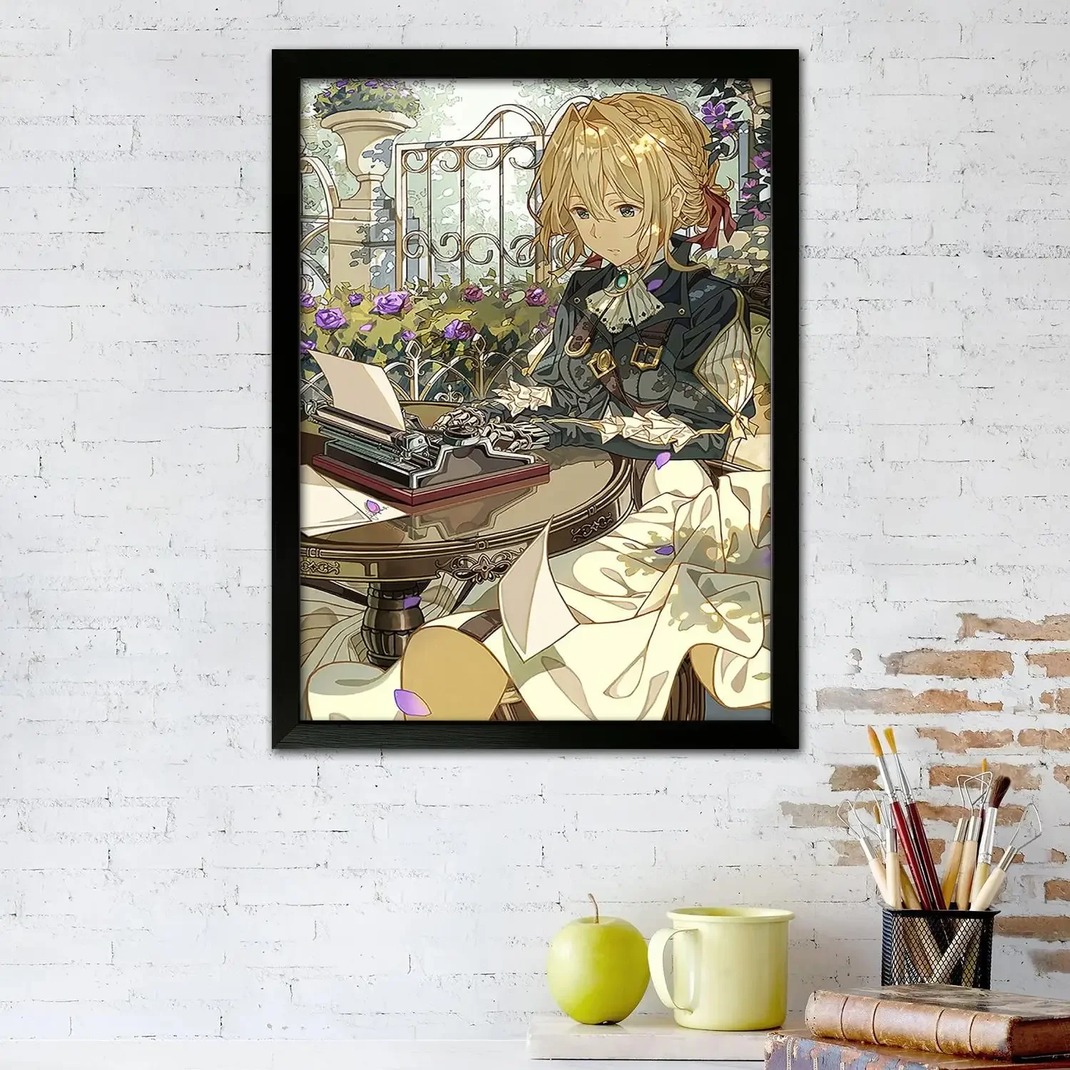 violet evergarden Canvas Art Poster and Wall Art, Picture Print, Modern Family Bedroom Decor,Decorative painting