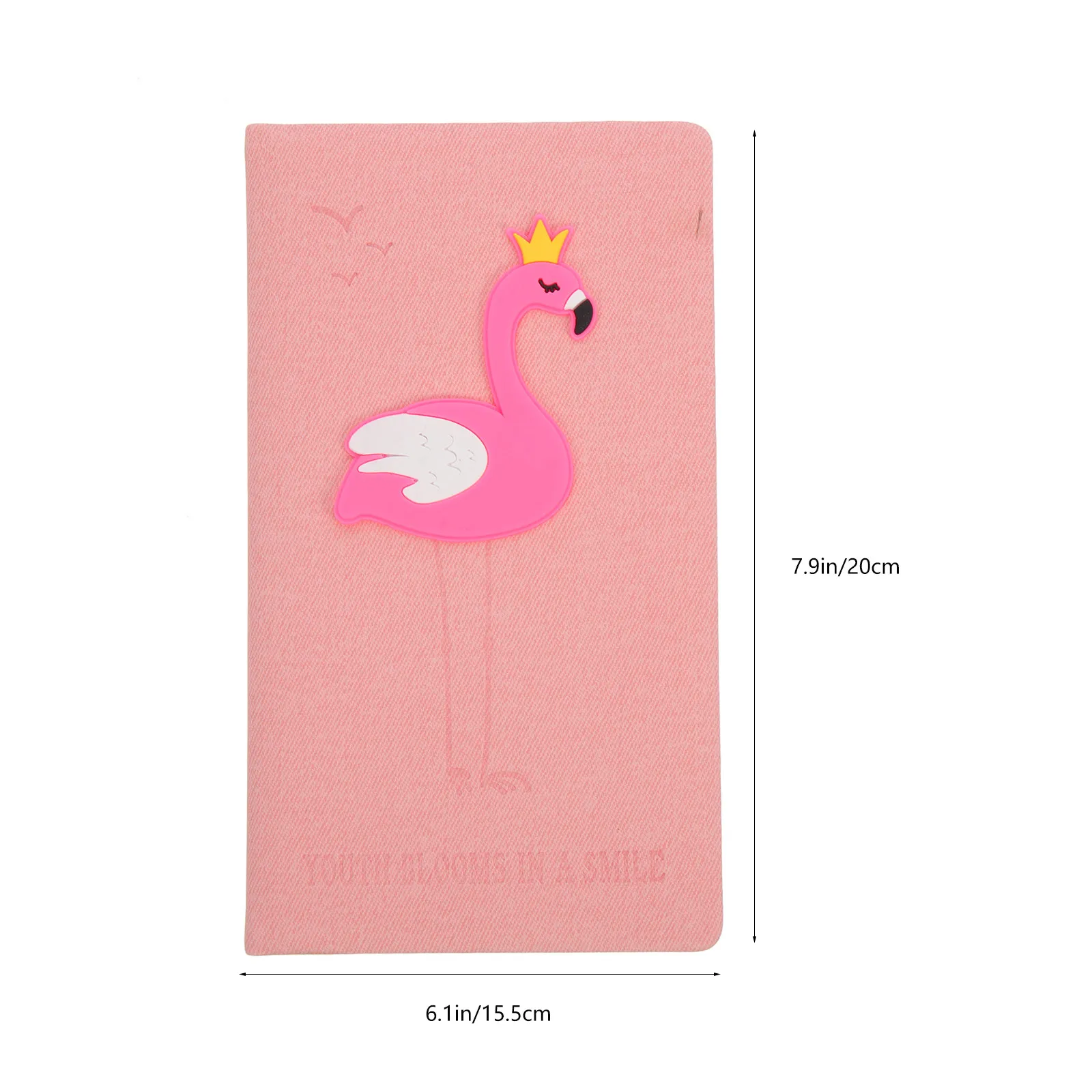 1Set Flamingo Cover Notebook Portable Daily Writing Journal Planner Business Travel School Gift Notebooks for Work