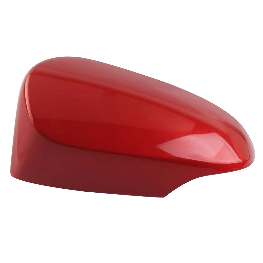 Car Left Side Rearview Wing Mirror Cap Cover Fit for Toyota Corolla 2014 2015 2016 2017 2018 Red Plastic