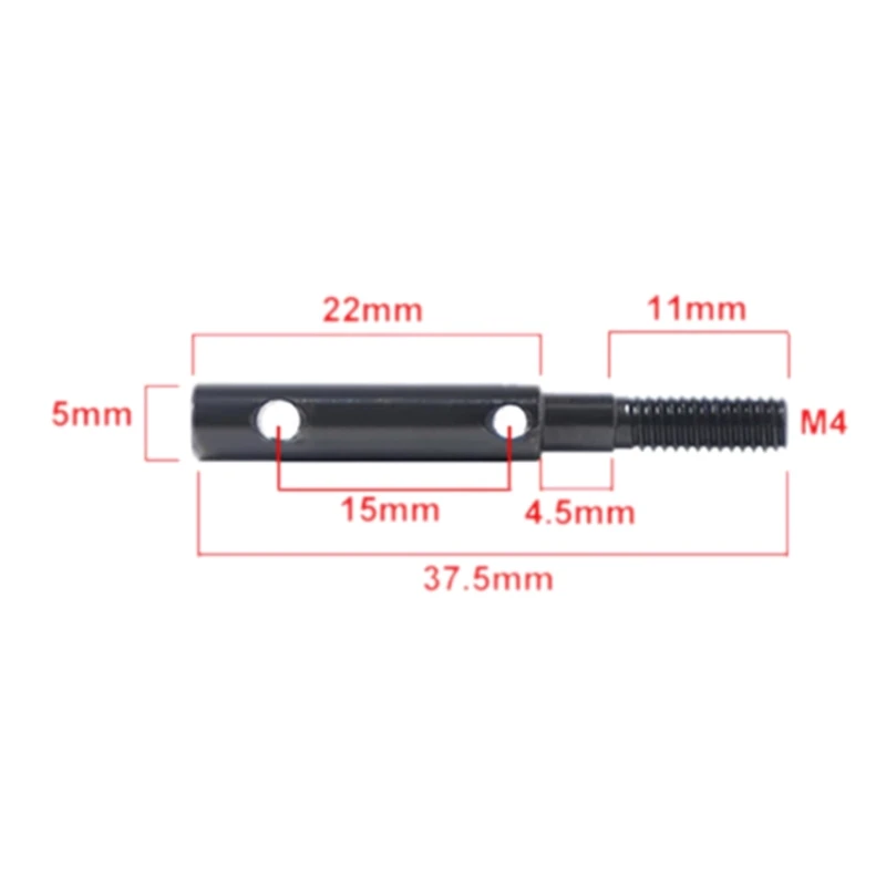 1/10 SCXIII AX103007 Capra UTB 자동차 크롤러 차량용 2Pcs 금속 포털 스텁 액슬 드라이브 기어 샤프트