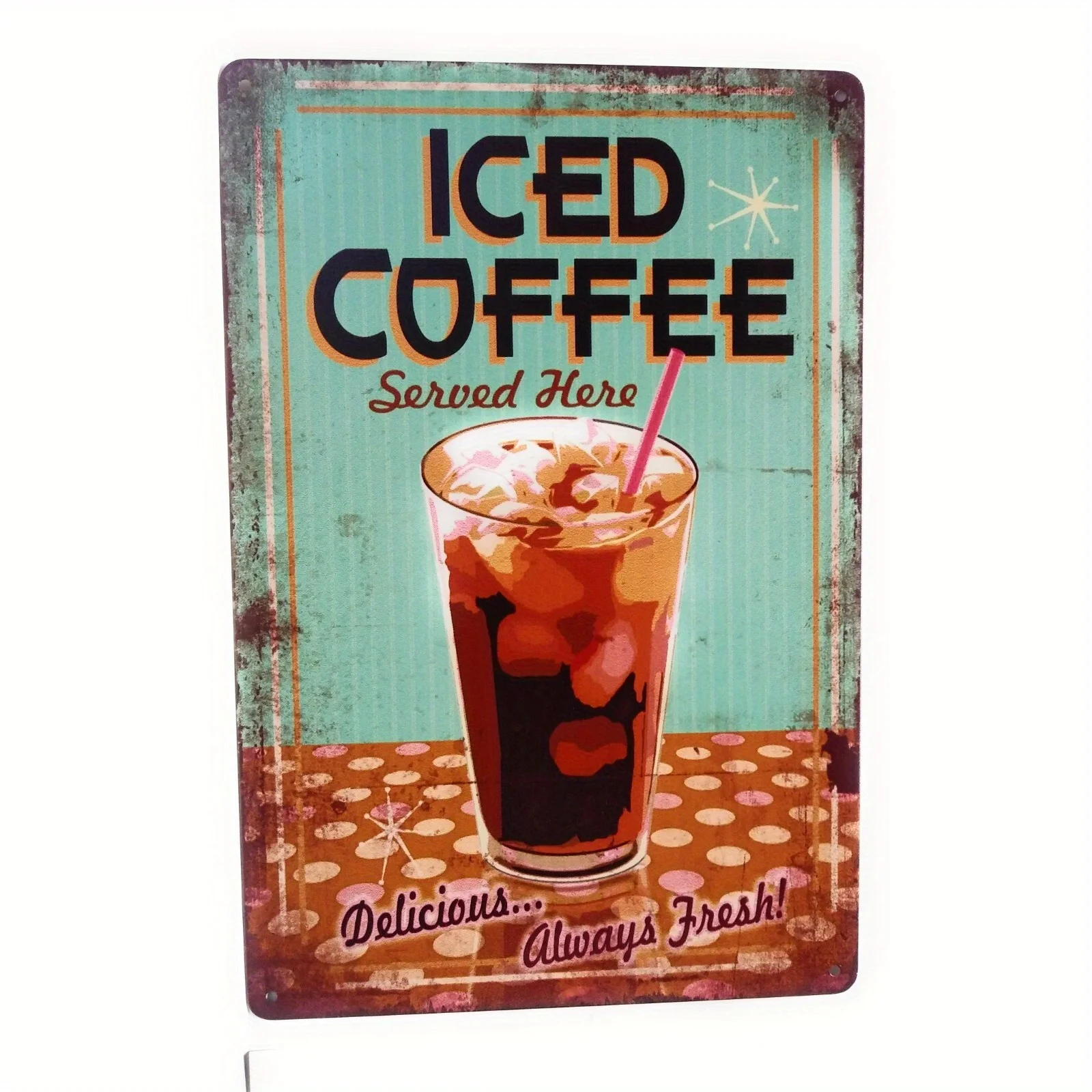 Vintage Retro Cafe Decor - 