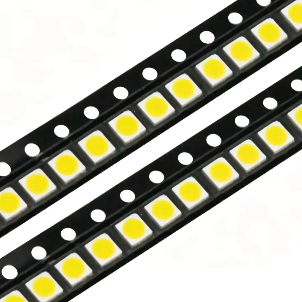 100pcs 3030 LED 1W 3V 6V 9V High Brightness SMD pure White Plain warm white cool white 300MA/150MA/100MA 3000K 6000K 10000K