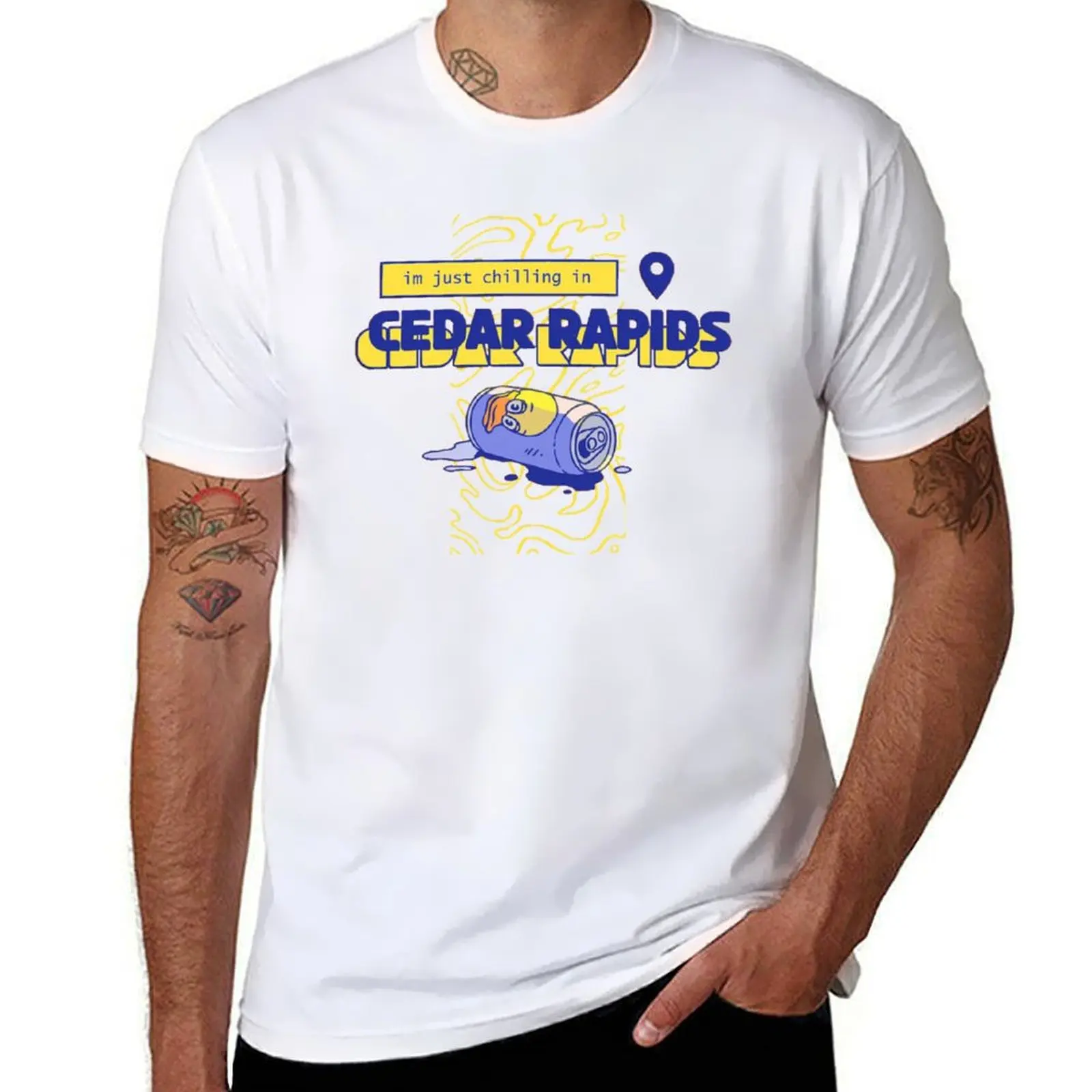

Cedar Rapids Quackity T-Shirt anime t shirts for man cotton t shirt pack man t shirt designer T-Shirt