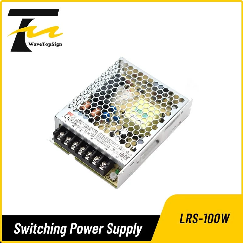 wavetopsign Switching Power Supply LRS-100 5V 12V 15V 24V 36V 48V AC To DC Industrial Power Supply