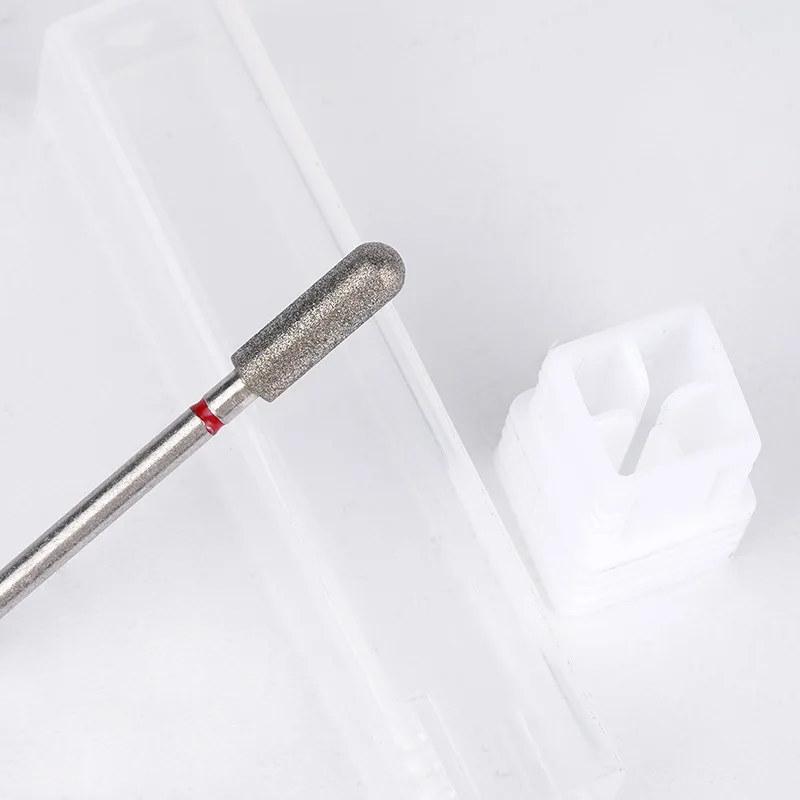 3개입 불꽃 모양 다이아몬드 네일 드릴 비트 세트 큐티클 클린 버 제거용 매니큐어 드릴 네일 액세서리