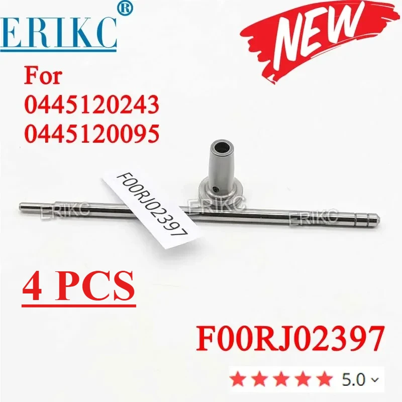 

F 00R J02 397 Common Rail Injector Valve F00RJ02397 Diesel Engine Part Valve F00R J02 397 for Injector 0445120243 0445120095