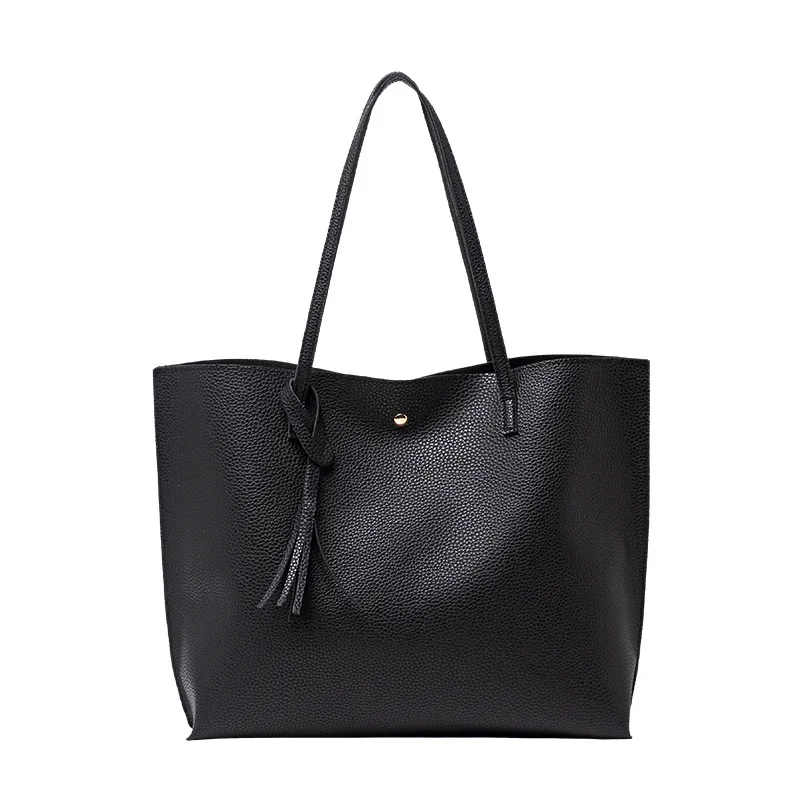 2024 New Large Capacity Fashion Shoulder Bag Bucket Bag Portable Commuter Premium Tote Bag Women's Bag Fashion Underarm Pouch