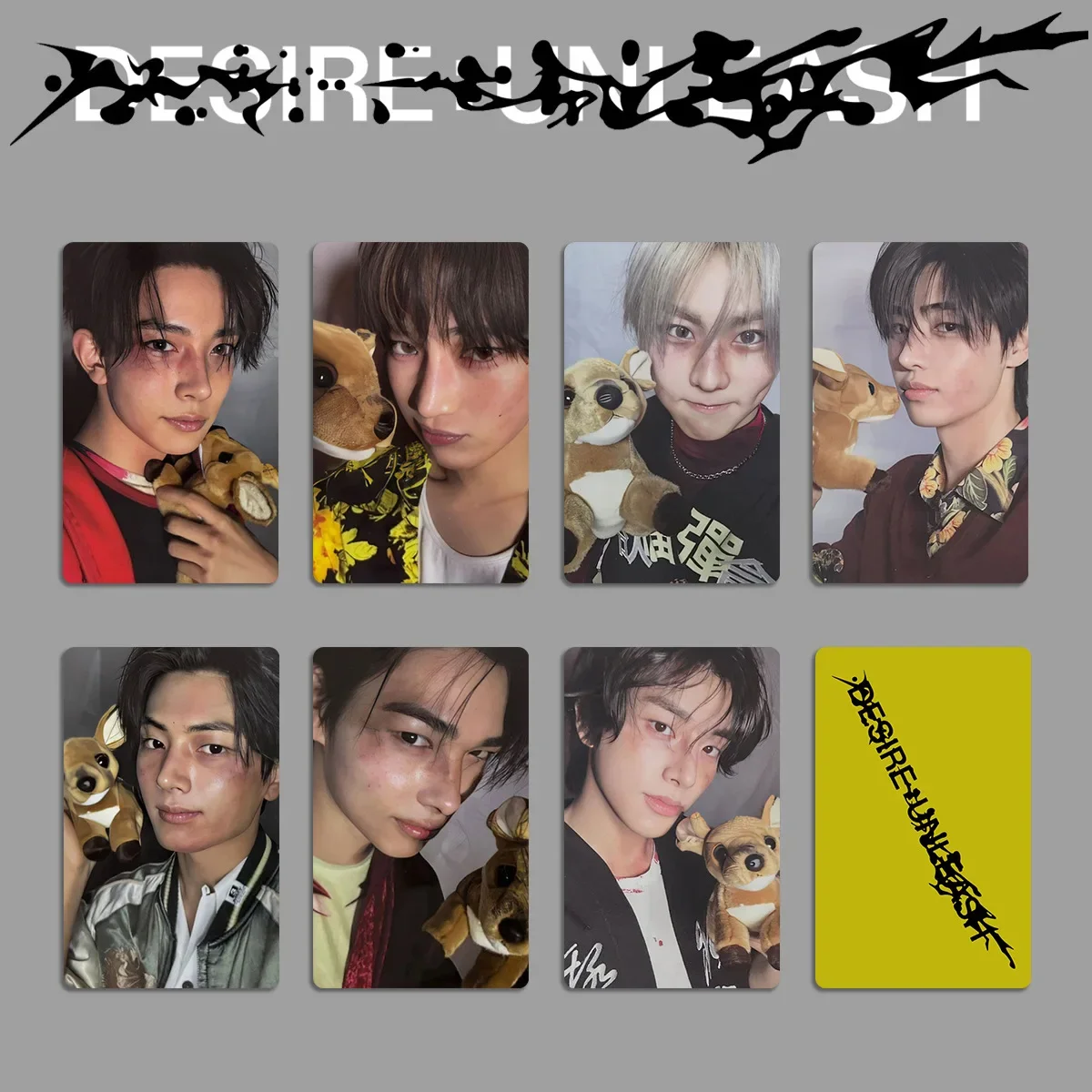7 шт./компл. Kpop DESIRE: UNLEASH Альбом MCD Фотокарточки Подарок для фанатов SUNGHOON SUNOO NI-KI HMV TOWER Ver Селфи-карты JAY JAKE TARGET