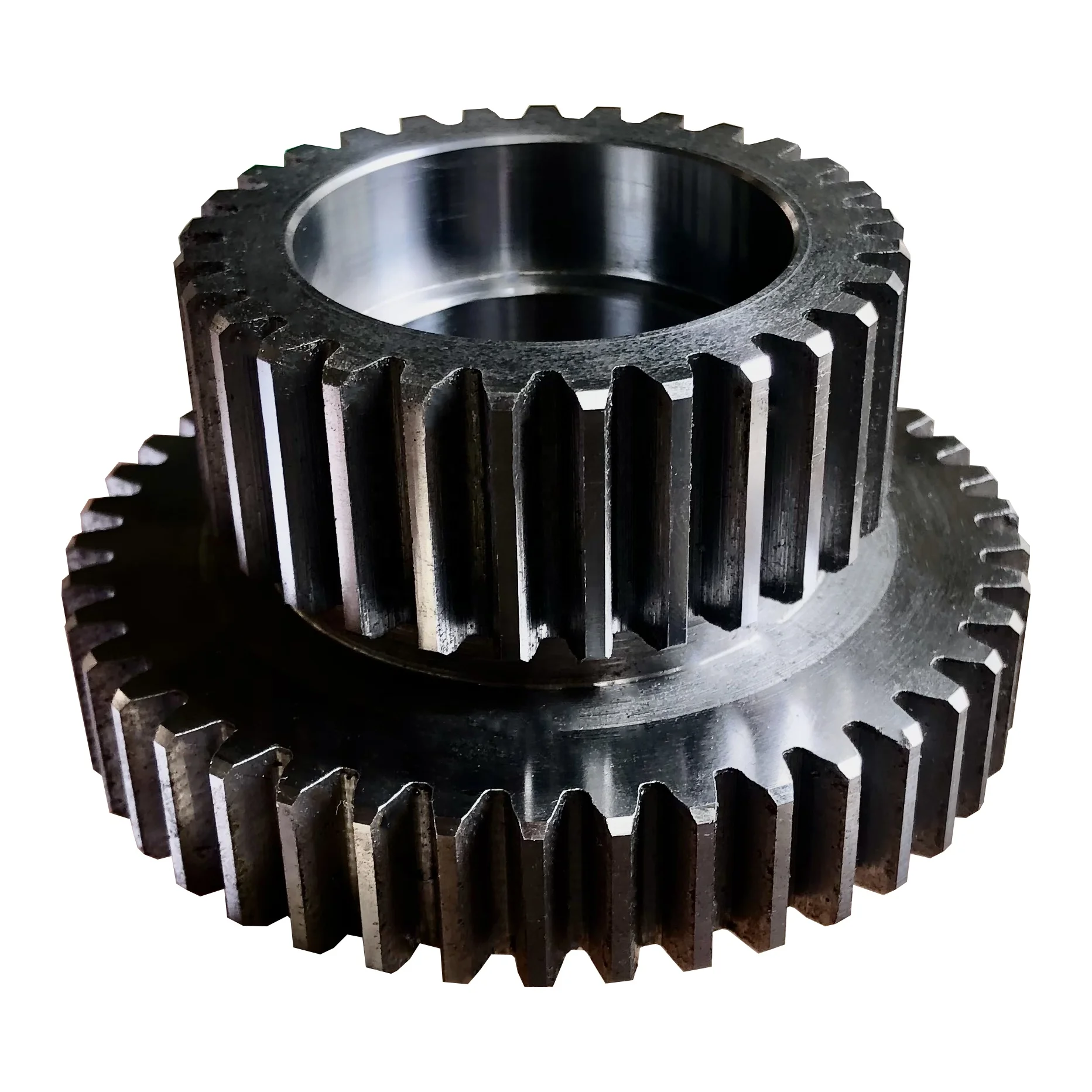 High Precision Custom Steel Spur Gear Pinion Surface Quenching 0.05mm Tolerance AGMA 12/DIN 4 Quality for Industrial Gearbox