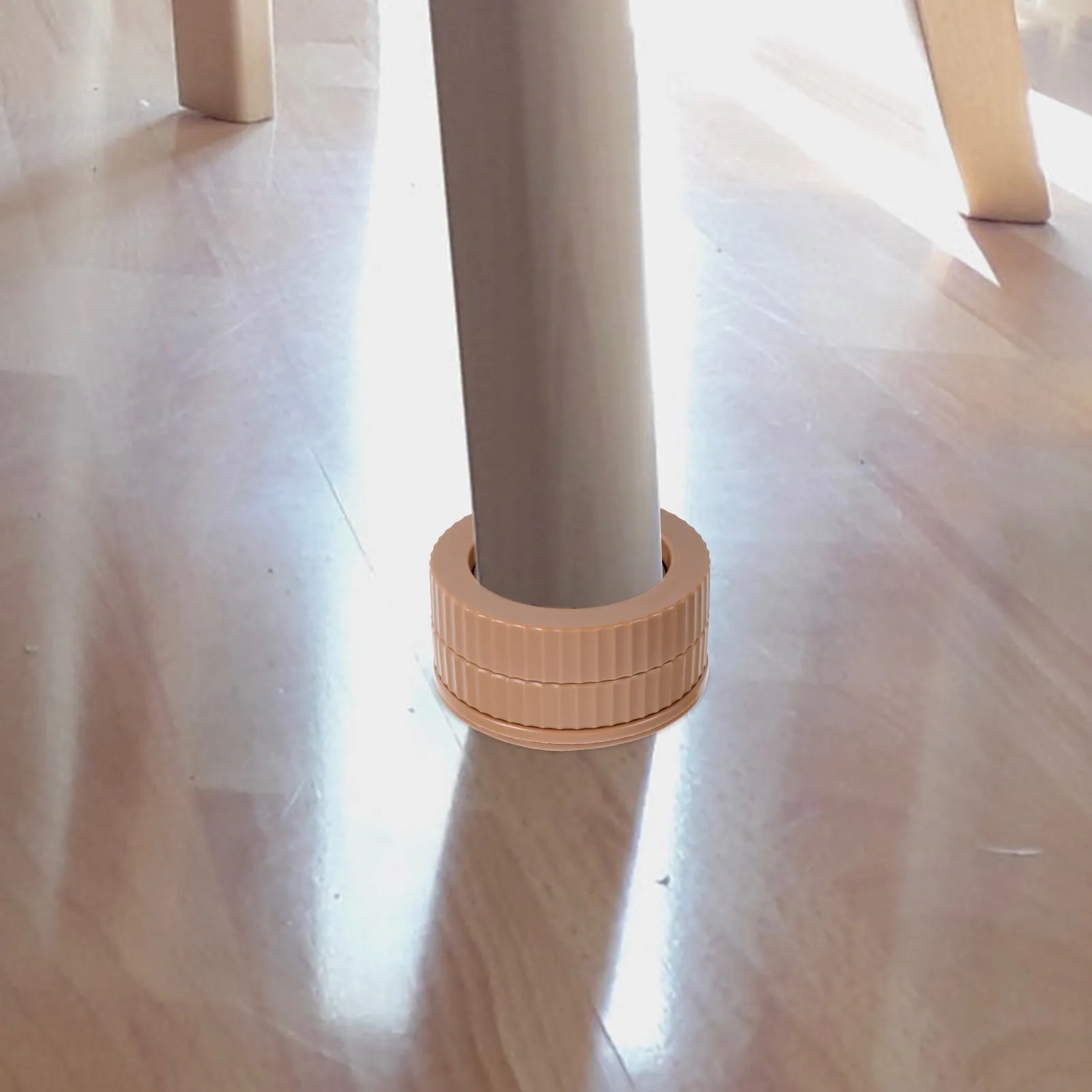 

4pcs Risers Round Non-Slip Pads For Table Chair Bed Desk Hardwood Floors Furniture Leg Lifters Furniture Protectors