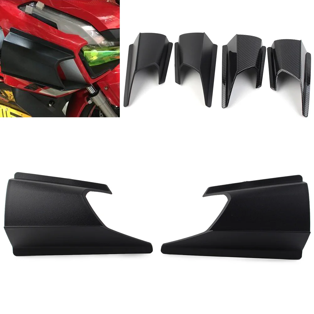 1Pair ABS Motorbike Side Winglet Wind Fin Spoiler Front Fairing Cover For Honda ADV150 ADV 150 2019 2020