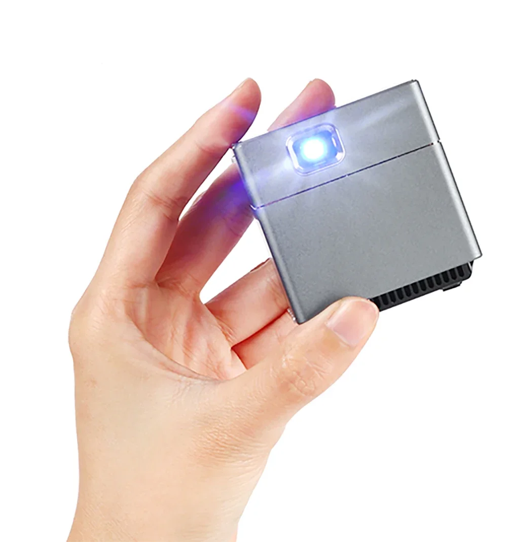 New Trending outdoor S6 plus Smart mini portable Projector micro module wifi built-in DLP battery powered mini projector S6+