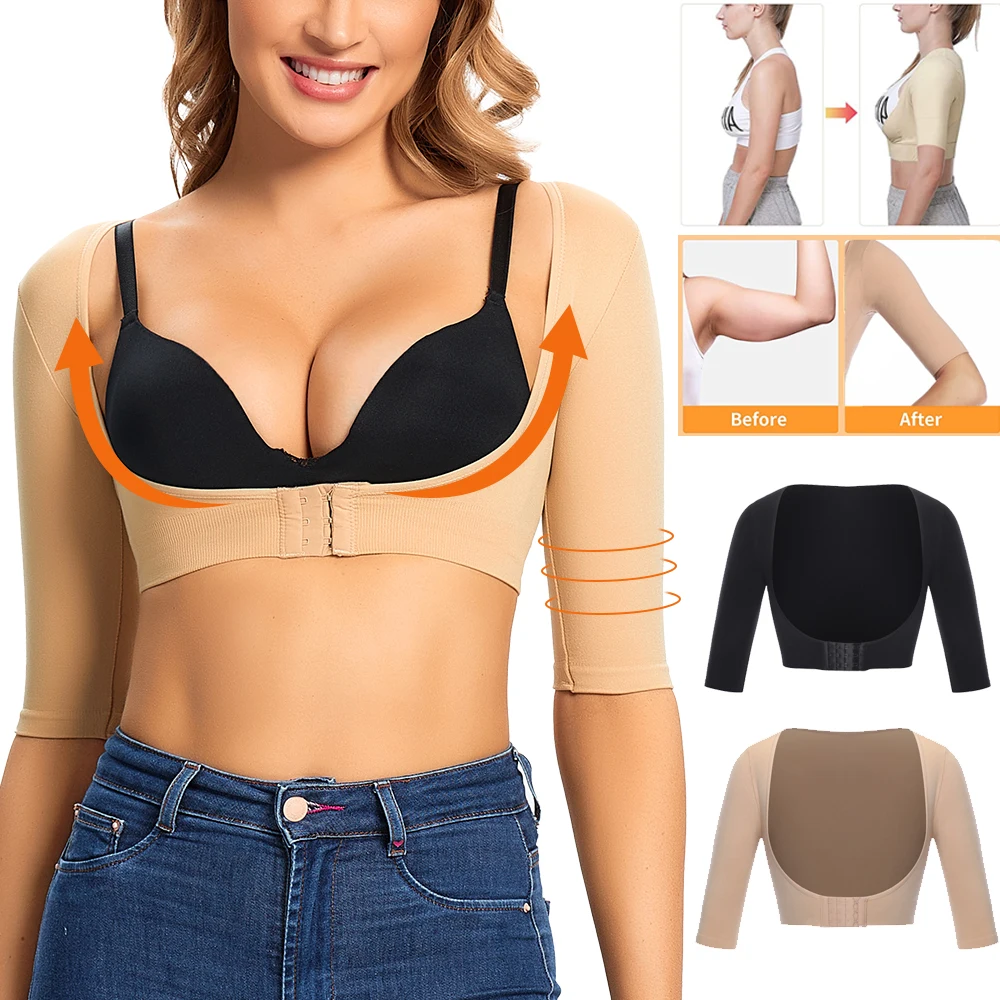 

Корректор MISS MOLY Hunchback для женщин, корректирующий топ под грудью, формирователь рук с эффектом пуш-ап, боковой контроль жира, корректирующее белье для похудения