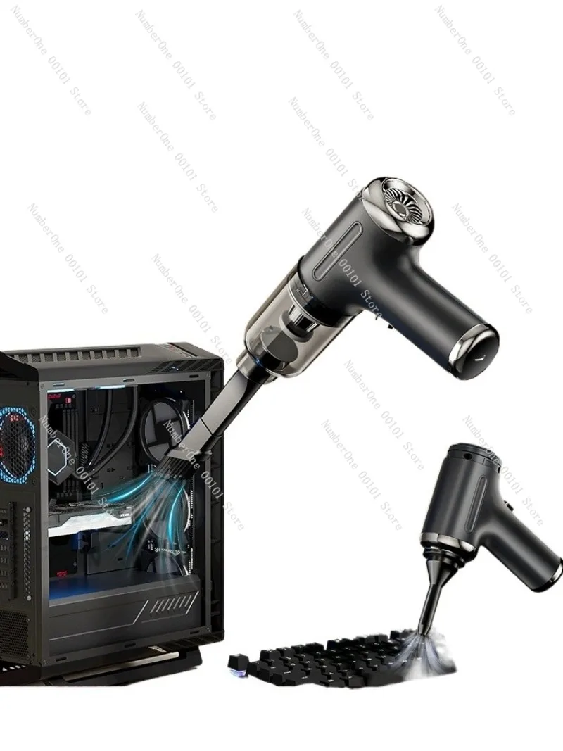 Wireless Dust Cleaning Vacuum Blower for Computers,Keyboards and PC Cases,Handheld Desktop Dust Removal Tool for Electronics