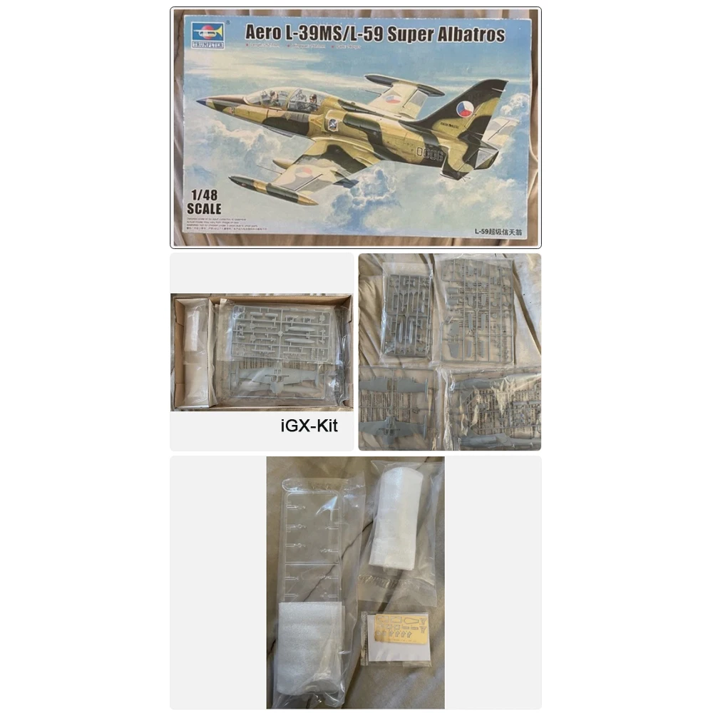 

Модель самолета Trumpeter 05806, масштаб 1:48, Швейцария, Aero L-39MS L39MS L59 Super Albatros, пластиковый сборный конструктор