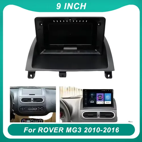 Imagen 2 del producto Marco de Radio de coche de 2 Din para Rover MG3 2010-2016, Kit de Panel de instalación de tablero estéreo, adaptador de ajuste de bisel de montaje Fascia