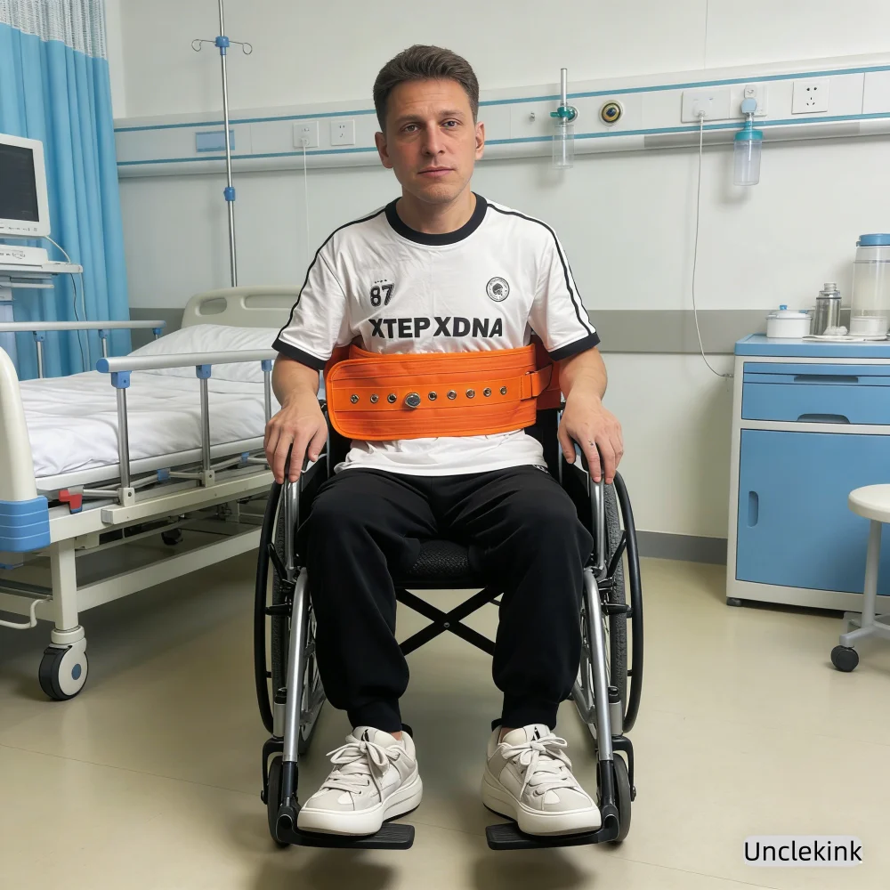 

Регулируемый хлопковый ремень безопасности для кресла, поддержка живота и брюшной полости, медицинский фиксатор для ухода за пожилыми пациентами, стабилизатор сиденья для надежной фиксации