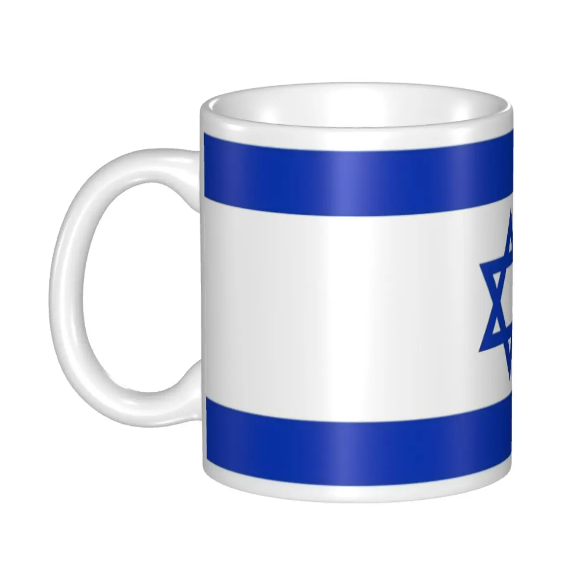 

Custom Flag Of Israel Coffee Mugs DIY Ceramic Tea Milk Cups